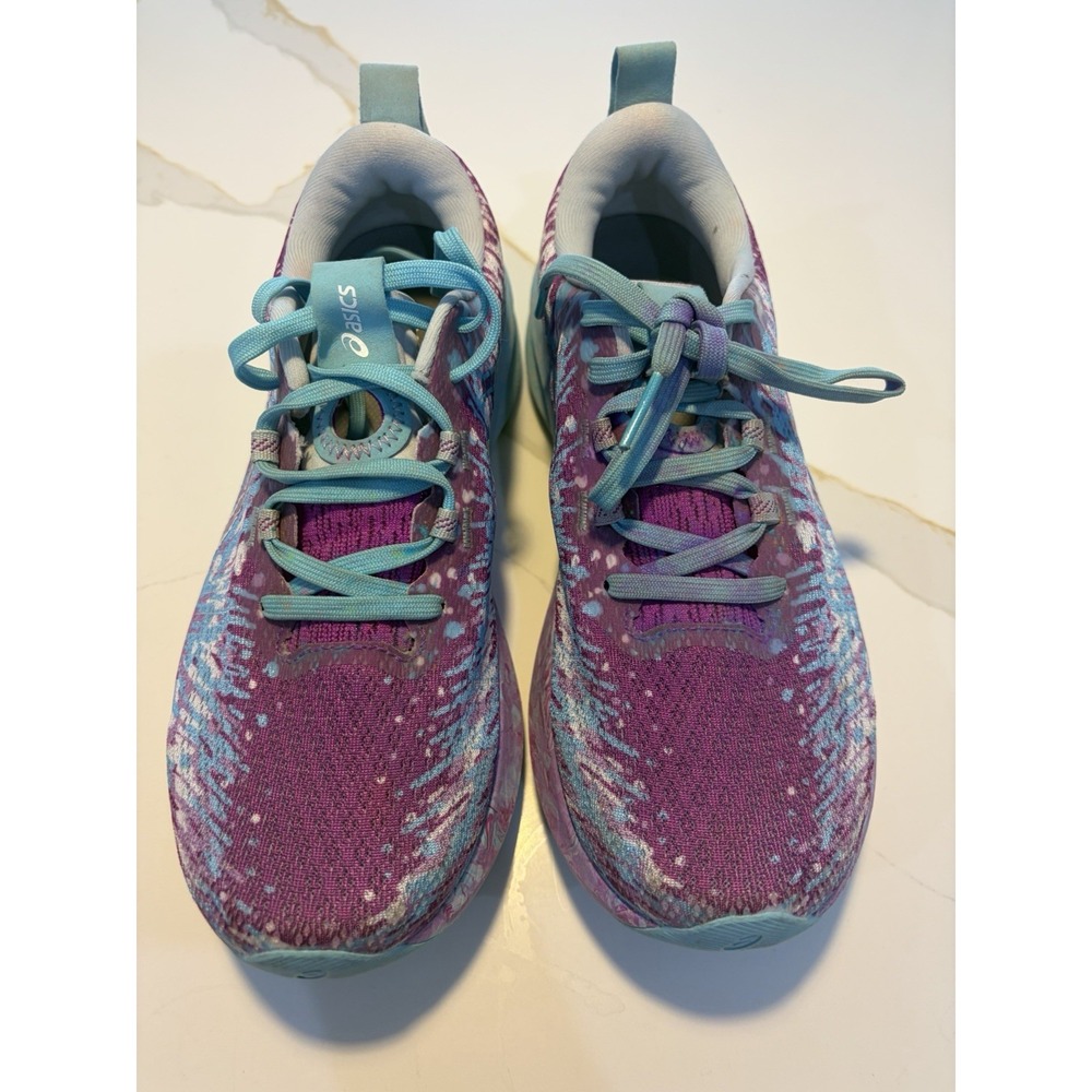 ASICS Noosa Tri 16 Women's Size 8 Running Shoes Bold Magenta Turquoise - Picture 3 of 10